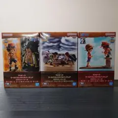 ワンピース ワーコレ ログストーリーズ エース 白ひげ シャンクス 3種セット