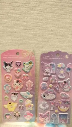 ジュエルマシュマロステッカー　サンリオ　2枚セット