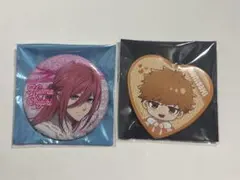 ブルーロック エゴイスティックモール 缶バッジ ハート缶バ 千切豹馬 國神錬介