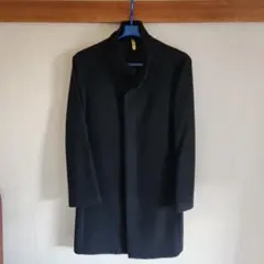 ブラック コート 細身