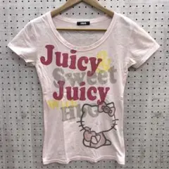 ギャル HbG ハローキティ コラボ 英字 キティちゃん プリント Tシャツのサムネイル