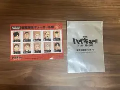 劇場版ハイキューゴミ捨て場の決戦　選手名鑑ブロマイド　音駒高校