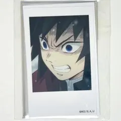 鬼滅の刃 冨岡義勇 チェキ風ブロマイド 柱カフェ 生殺与奪