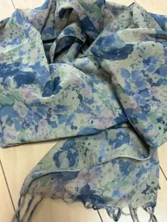 Sybilla 花柄 UVカットスカーフ新品タグ付き約74×34 - メルカリ