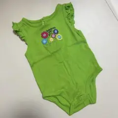 carter's 6ヶ月 緑色ロンパース　60