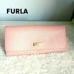 FURLA ピンク 長財布
