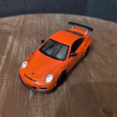 ポルシェ911 GT3 RS オレンジ KINSMART 新品 ミニカー