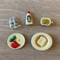 3年2組の仲間たち 食事セット ミニチュア