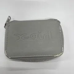 x-girl グレー コインケース
