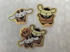 コジマxポムポムプリン&シナモロール⭐︎限定ホログラムステッカー3枚セット