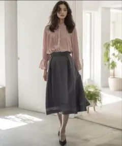 組曲 2025年✨ラメオーガンジースカート 春夏