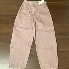 GU バレルレッグジーンズJR PINK