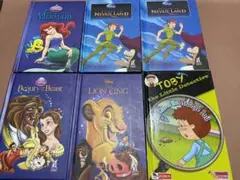 ミニ絵本　英語　6冊セット　ディズニーその他