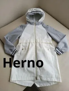 ヘルノ Herno ナイロンフーディジャケット キッズ 8A