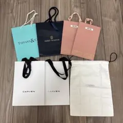 ショッパーまとめ売り Tiffany miumiu ハリーウィンストンなど