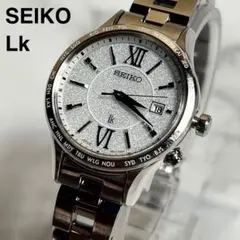稼働美品 セイコーLk レディース腕時計 1B22-0CC0 トノー型 白文字盤