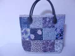 お値下げ リバティプリントのトートバッグ ハンドメイド