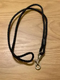☆BOTTEGA VENETA☆イントレチャート☆ネックストラップ☆ブラック☆
