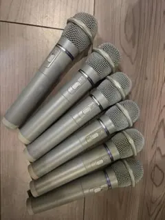 【Panasonic】ワイヤレスマイクロフォンWX-4100B無線×6本 WX-4100B パナソニック 音響設備 800MHz帯 - 電池屋