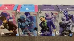 一番くじ　ジョジョの奇妙な冒険　A.B.C.D賞セット