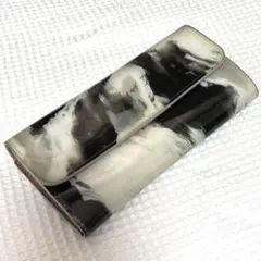 一点物　macromauro　マクロマウロ ペイントロングウォレットのサムネイル
