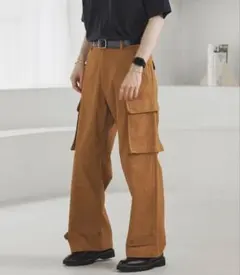 モノマート カーゴパンツ キャメル M