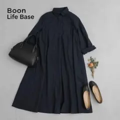 B232Boon Life Base made in Japan シャツ　ワンピ
