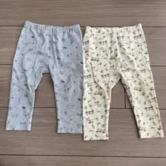 ユニクロ　レギンス　　80　2点セット