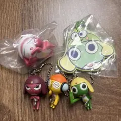 ケロロ軍曹　ガチャ　キーホルダー　ガチャガチャ　ねむらせ隊　つなげてマスコット