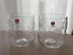 イッタラ フルッタ タンブラー クリア＆サーモンピンク 2点 新品