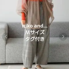 ニコアンド チェック パンツ Ｍ タグ付き