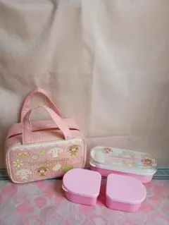 平成レトロ サンリオ シュガーバニーズ ランチボックス 弁当箱 2010年