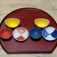 豆皿 小皿 小鉢 和風 おばんざい ハレノヒ 彩り 正月 おもてなし 夫婦皿のサムネイル