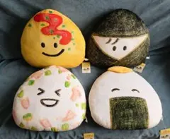 まほうのわくわくおにぎり BIGぬいぐるみ 4点セット