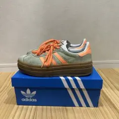 値下げ【レアカラー・箱付き】adidas gazelle bold 24.0cm
