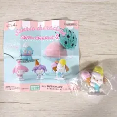 サンリオキャラクターズ　とろりーんマスコット2　かくれんぼフィギュア　ポチャッコ