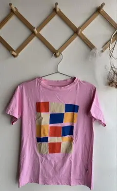 【リポーズアムズ】半袖Tシャツ　ピンク【8y】130㎝のサムネイル