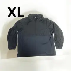 【美品】ユニクロ【XL】ポケッタブルUVカットアノラックパーカ　ハーフジップ