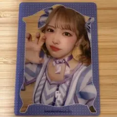 仲川瑠夏 FRUITS ZIPPER クリアトレカ トレカ カワラボ展