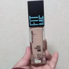 未完封★MaybellineFitMe LiquidFoundation 112