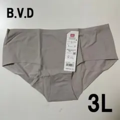 B.V.D　レディース　ショーツ　サイズ3L　ライトグレー　BLPY24NTのサムネイル