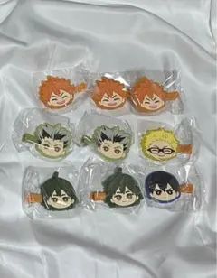 ハイキュー!! みにコレ 前髪クリップ 9個セット