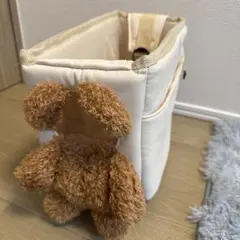 スリーコインズ　顔出しベアバッグ