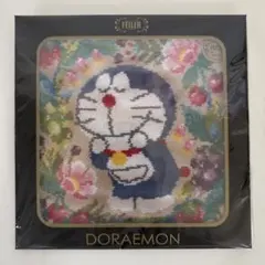 【未開封】ドラえもん　フェイラー　ハンカチ　フルーツ　ベージュ
