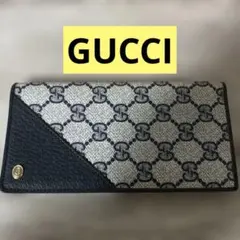 GUCCI GGパターン レザー長財布