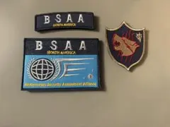 バイオハザード　BSAA ハウンドウルフ隊　ワッペンセット バイオハザード BSAA ハウンドウルフ隊 ワッペンセット - メルカリ