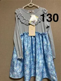 新品 130 ワンピース マジョリカ エルサ プリンセス 長袖