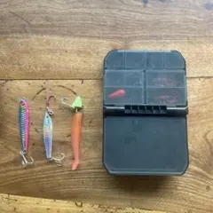 ルアー３つ収納ケースセット