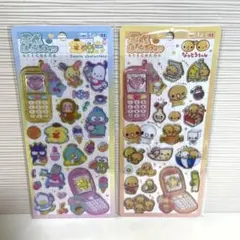 平成はっぴーフォン サンリオ　サンリオキャラクターズ　シール　 なっとうちゃん