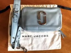 マークジェイコブス ソフトショット ショルダーバッグ ミスティーブルー